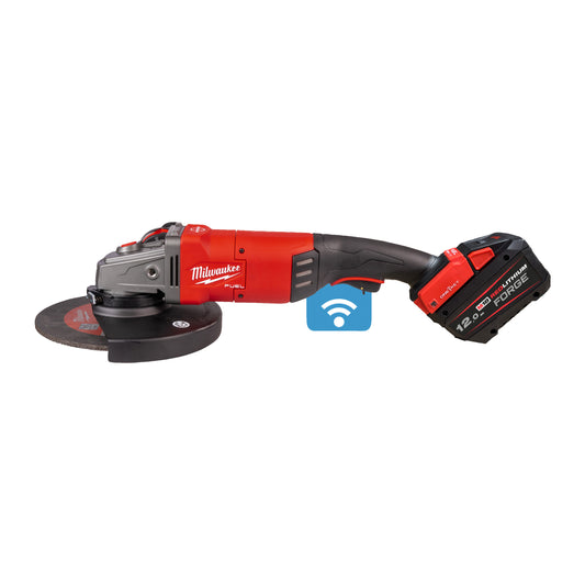 Milwaukee Amoladora angular M18 FUEL™ ONE-KEY™, diámetro del disco 230mm, freno RAPIDSTOP™ M18ONEFLAG230XPDB-122C