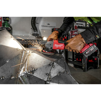 Milwaukee Amoladora angular M18 FUEL™ ONE-KEY™, diámetro del disco 125mm, freno RAPIDSTOP™ M18ONEFSAG125XPDB-502X — imagen 2