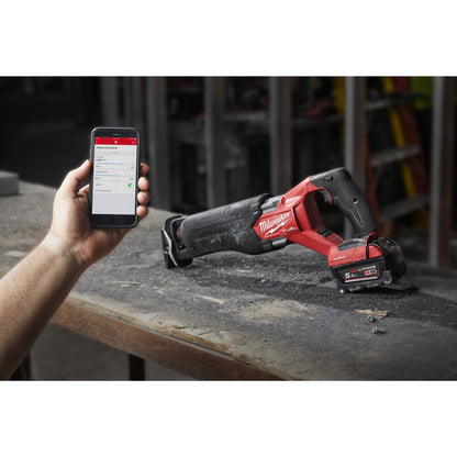 Milwaukee Sierra de sable SAWZALL™ M18 FUEL™ ONE-KEY™, 0-3000cpm, carrera 32mm M18ONEFSZ-502X — imagen 2