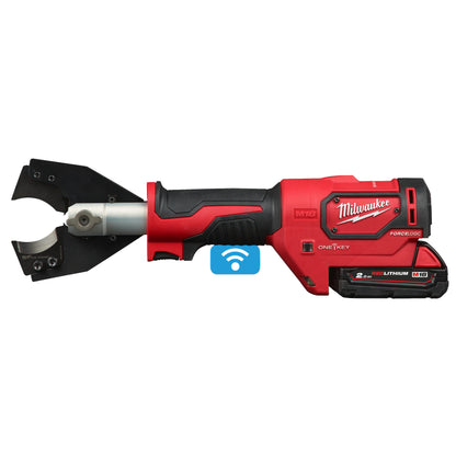 Milwaukee Cortadora de cable hidráulica M18™ ONE-KEY™ FORCE LOGIC™, fuerza de corte 53kN M18ONEHCC-201CFSW-SET