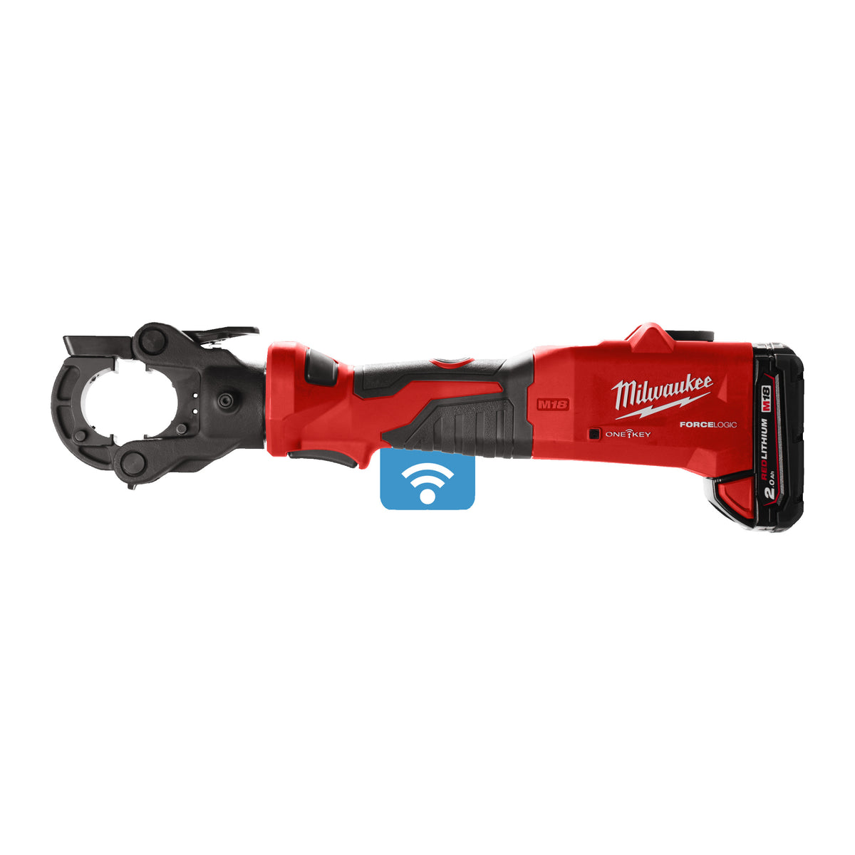 Milwaukee Crimpadora de cable hidráulica de guillotina M18™ ONE-KEY™ FORCE LOGIC™ M18ONEHCCT60-202C