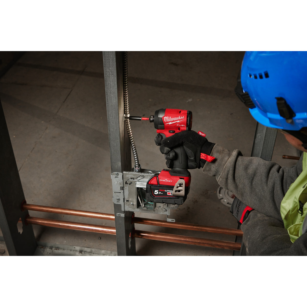 Milwaukee Atornillador de impacto M18 FUEL™ ONE-KEY™, recepción 1/4" hex, 4 modos M18ONEID3-502X — imagen 3