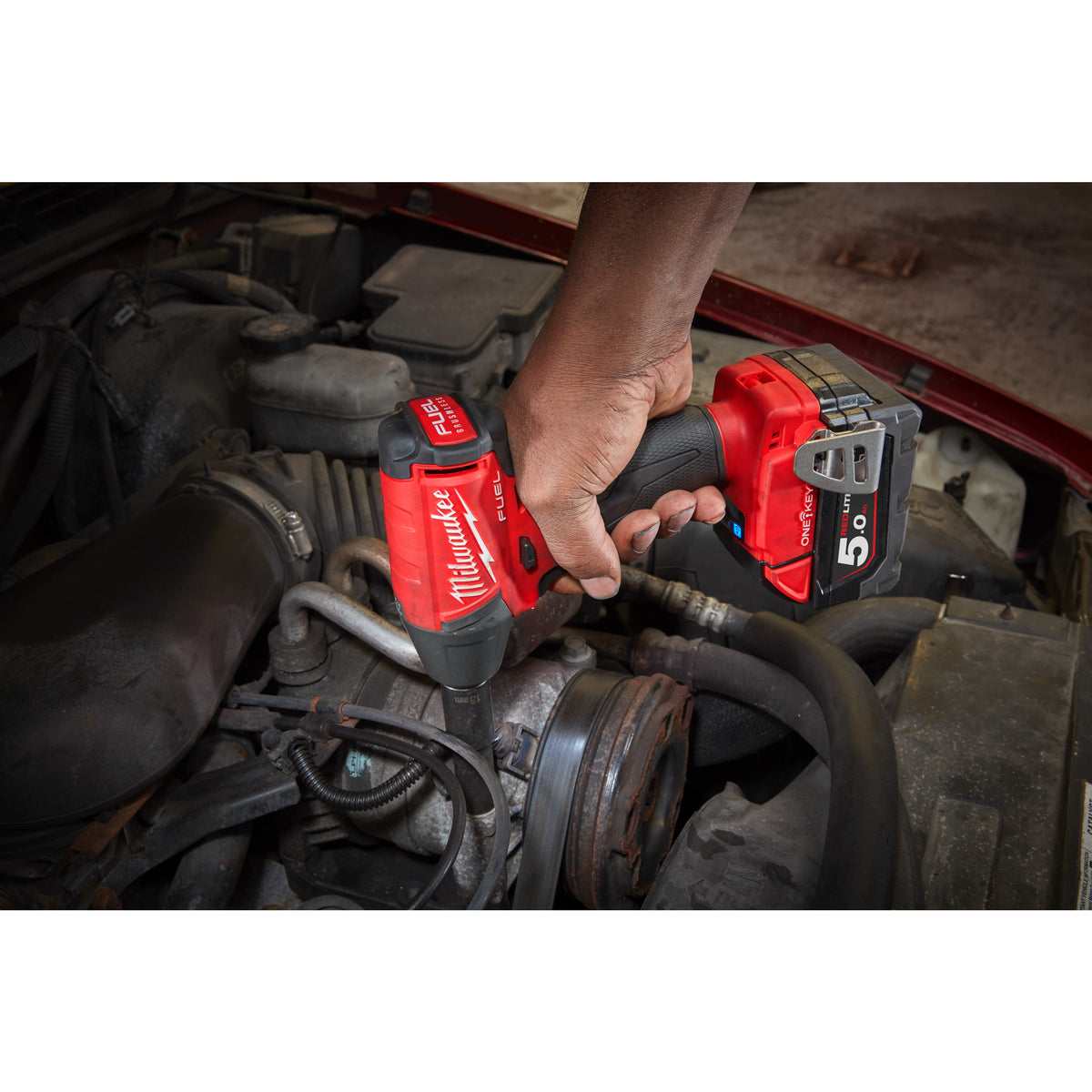 Milwaukee Llave de impacto M18 FUEL™ ONE-KEY™, recepción 1/2" con anillo de fricción, 4 modos M18ONEIWF12-502X — imagen 2