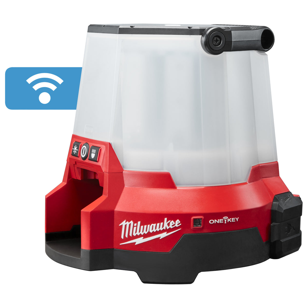 Milwaukee Foco de área compacto LED M18™ ONE-KEY™ TRUEVIEW™, híbrido AC/DC, protección IP54 M18ONESLSP-0