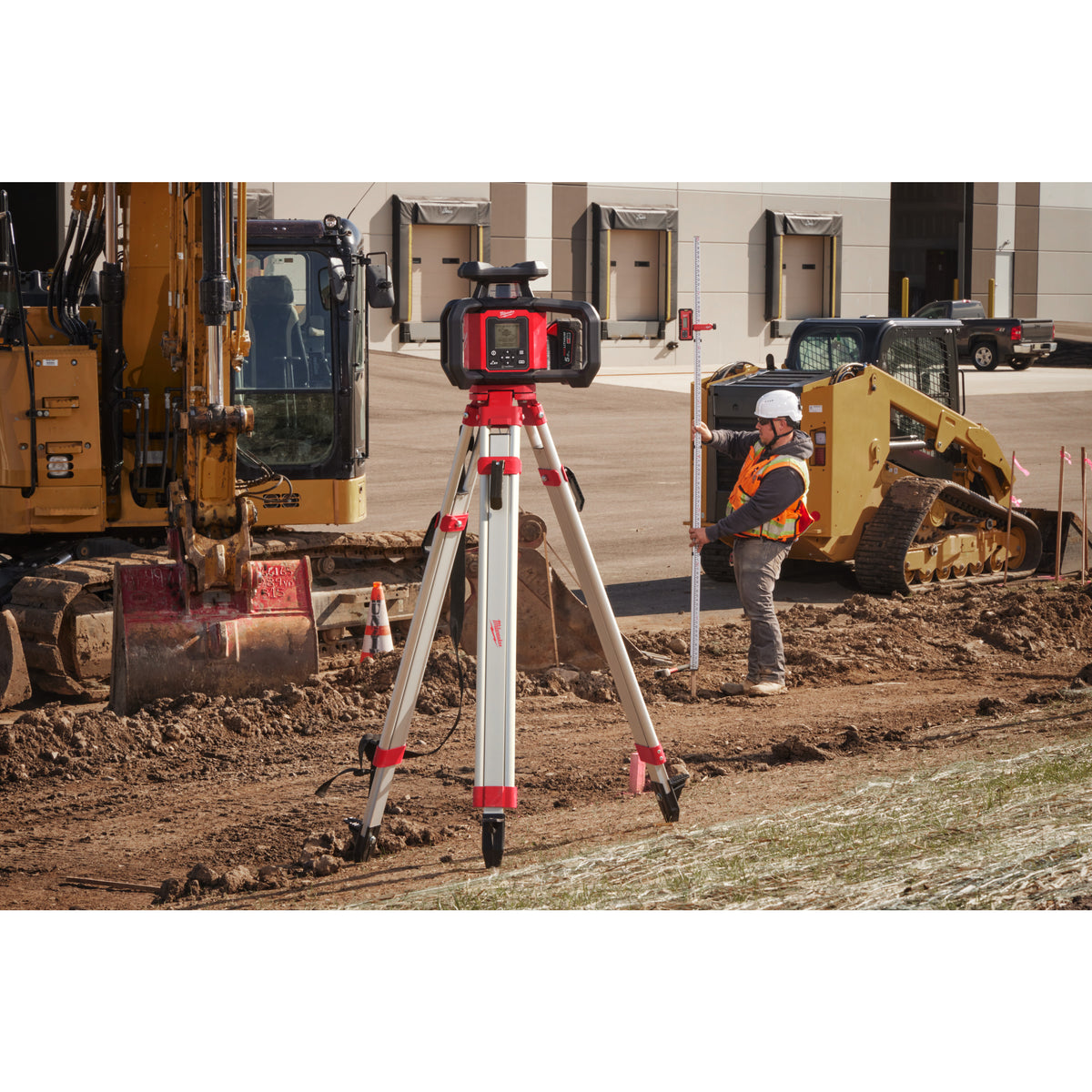 Milwaukee Nivel láser rotativo M18™ ONE-KEY™, 1.200m, rojo, horizontal/vertical M18RLOHV1200-501C — imagen 2