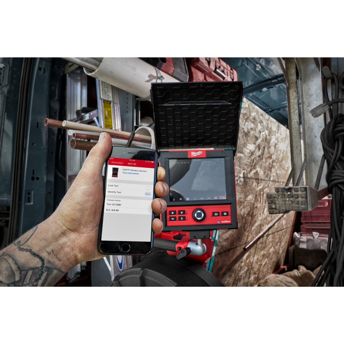 Milwaukee Monitor para cámara de inspección M18™ M18SIM-0 — imagen 2