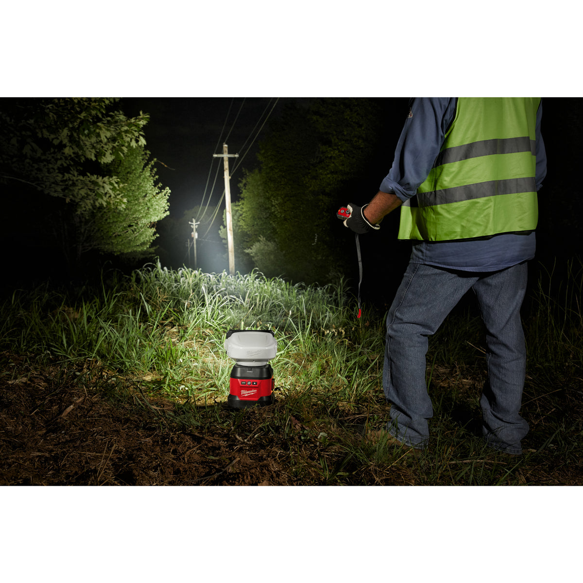 Milwaukee Foco de iluminación LED M18™ TRUEVIEW™ control remoto con ONE-KEY™, protección IP54 M18URSL-0 — imagen 2
