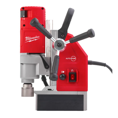 Milwaukee Taladro mágnetico con electroimán, motor de 1200W, potencia magnética de 9930N MDE41