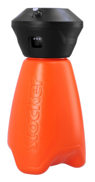 Stocker Geyser Nebulizador Antimosquitos Mini 2 L — Batería Li-Ion Portátil, Terraza, Jardín y Camping