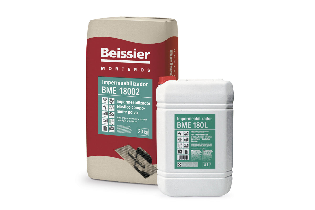 Beissier Mortero Impermeabilizador BME 18002 + BME 180 L