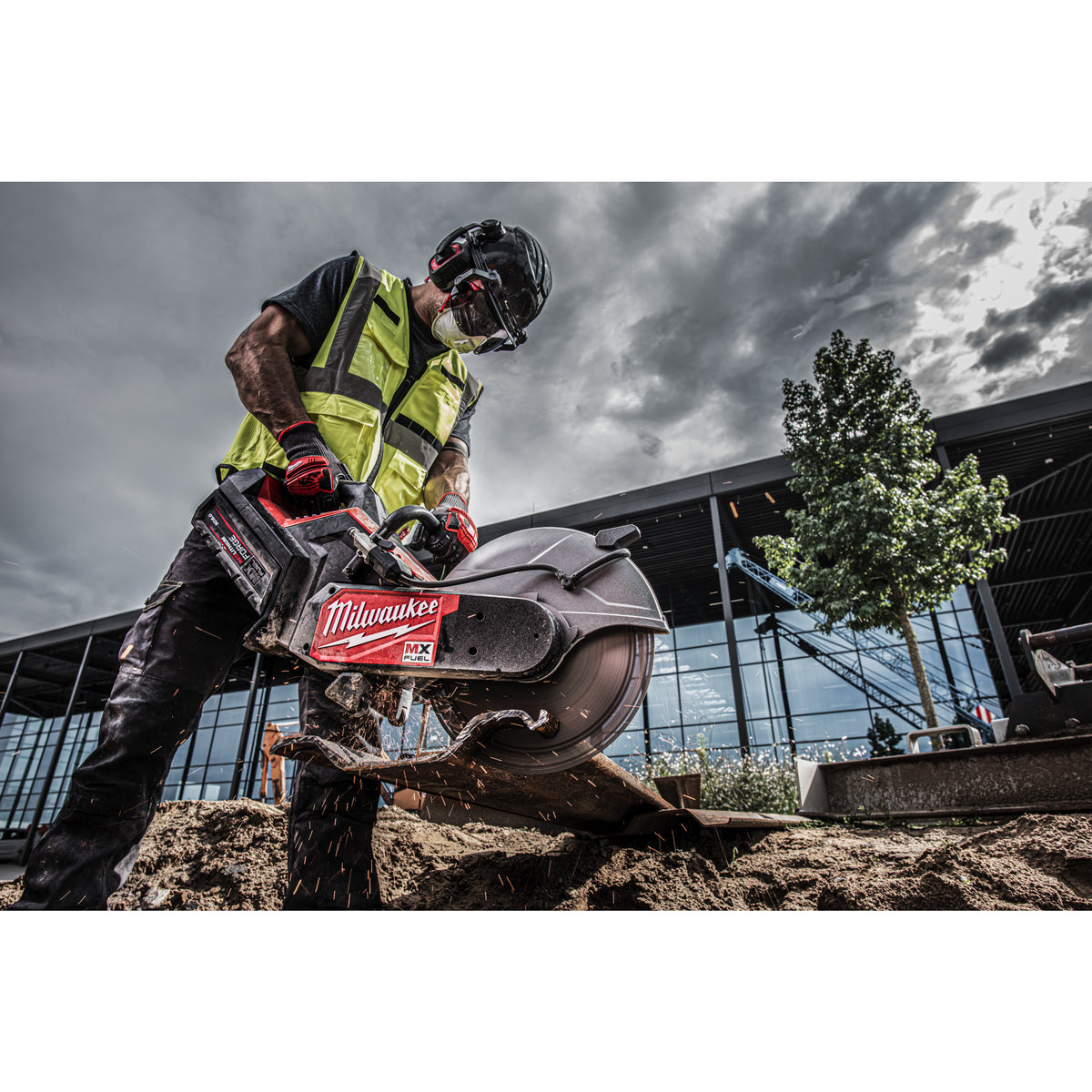 Milwaukee Cortadora de asfalto MX FUEL™ con ONE-KEY™ MXFCOS350G2-0 — imagen 2