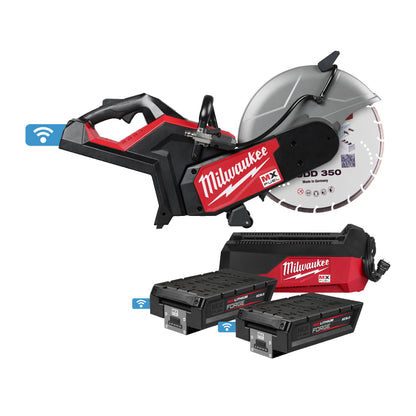 Milwaukee Cortadora de asfalto MX FUEL™ con ONE-KEY™ MXFCOS350G2FC-802