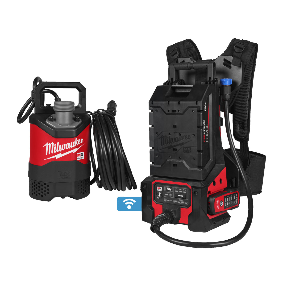 Milwaukee Bomba sumergible MX FUEL™ con ONE-KEY™, 3 modos de funcionamiento MXFSMP2-0