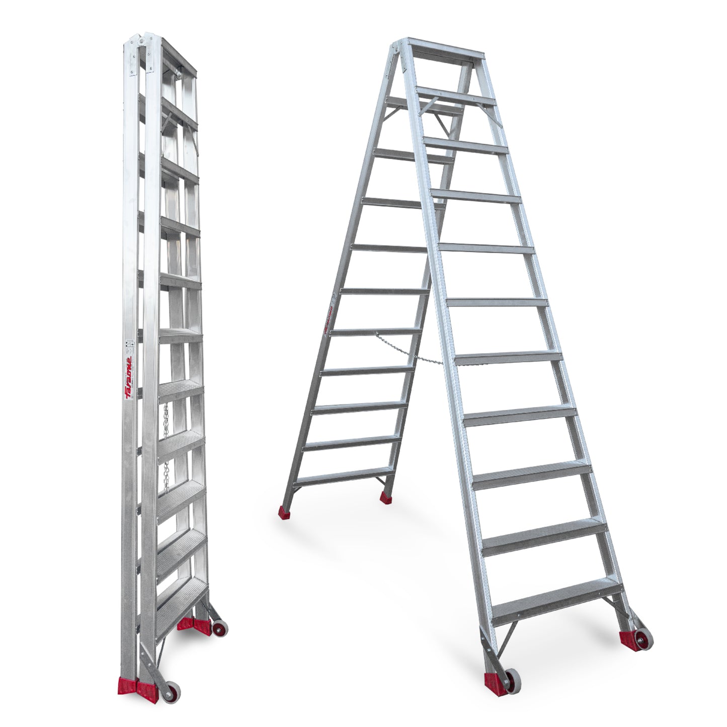 NDS | Escalera de tijera de doble subida