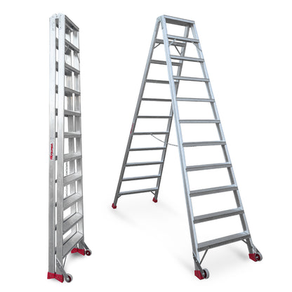 NDS | Escalera de tijera de doble subida