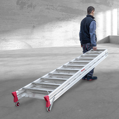 NDS | Escalera de tijera de doble subida