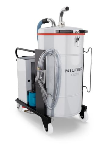 Aspirador industrial de aceites y virutas Nilfisk OIL320