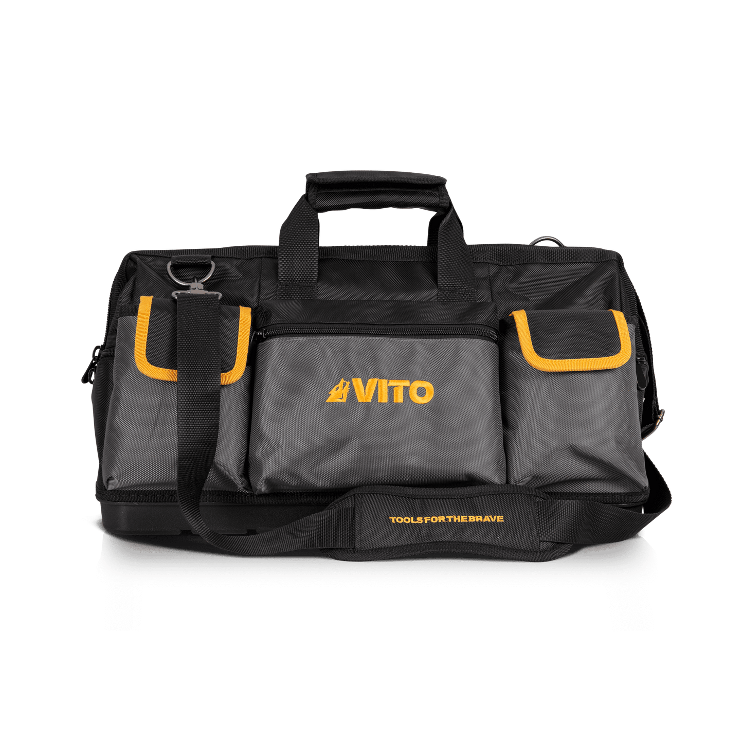 VITO Pack Ego Pro: Taladro, Amoladora 115Mm , Cargardor Doble, 2 Batérias 4Ah Y Bolsa