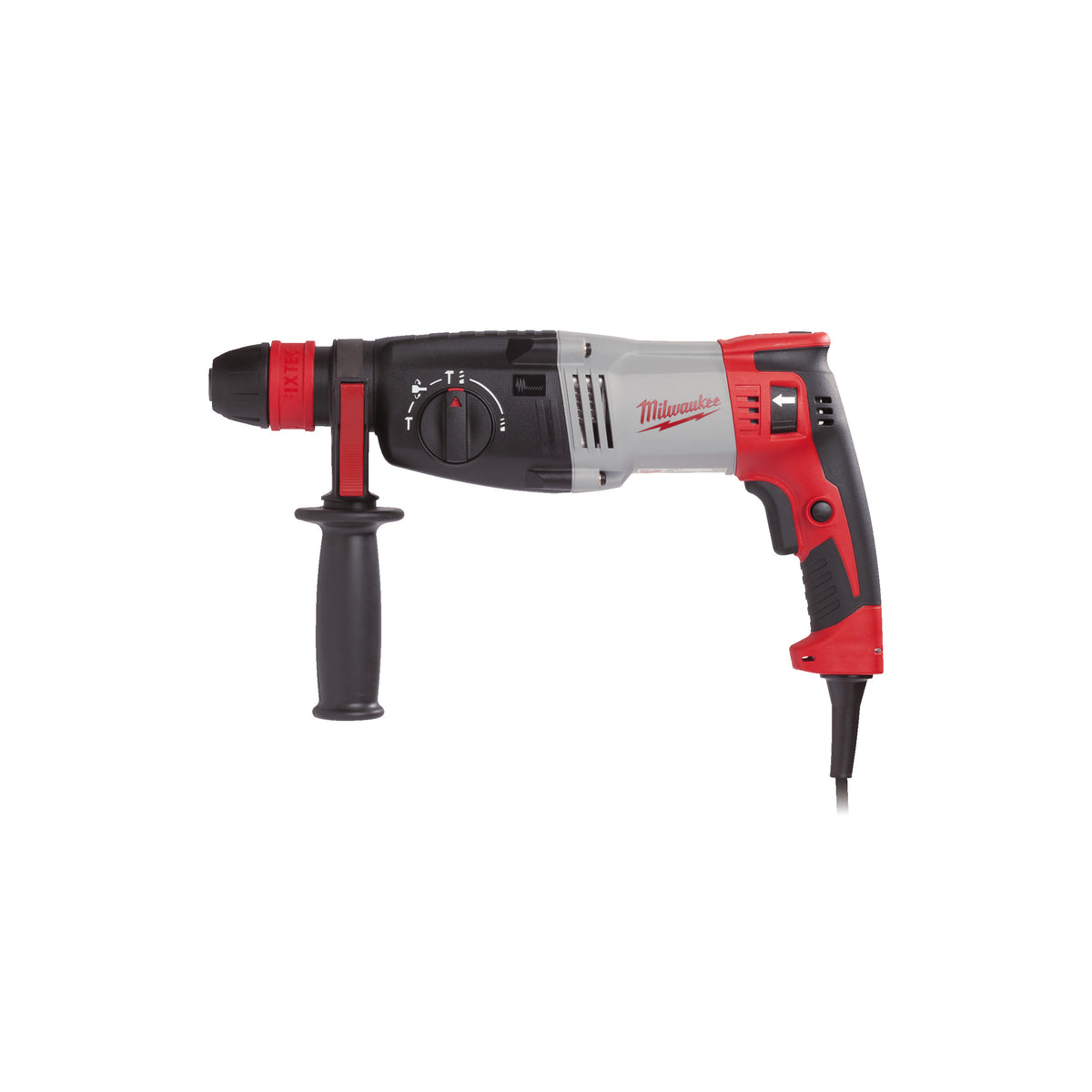 Milwaukee Martillo combinado de 1030W, 3 modos, capacidad máxima 30mm, SDS-Plus, FIXTEC™ PH30POWERX