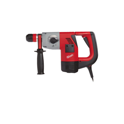Milwaukee Martillo combinado de 900W, diseño en L, 3 modos, capacidad máxima 32mm, AVS PLH32XE