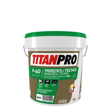 Peinture vinyle écologique de qualité supérieure Titan Pro P60