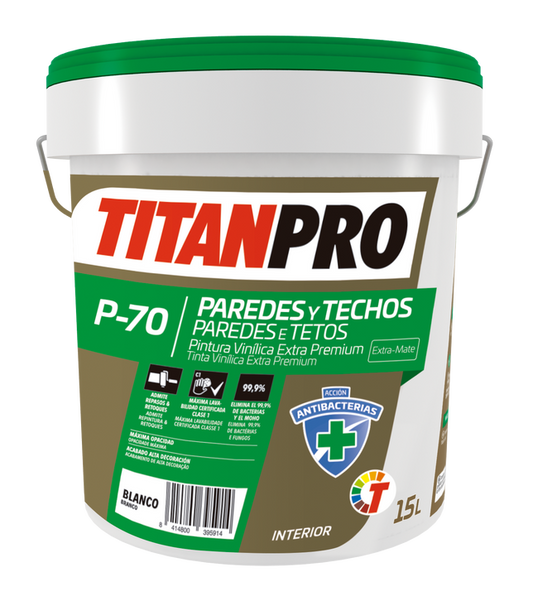 Pintura Vinílica Titan Pro P70