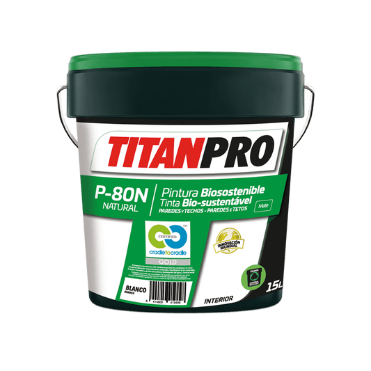 Titan Pro P80N Natürliche, biologisch nachhaltige Farbe