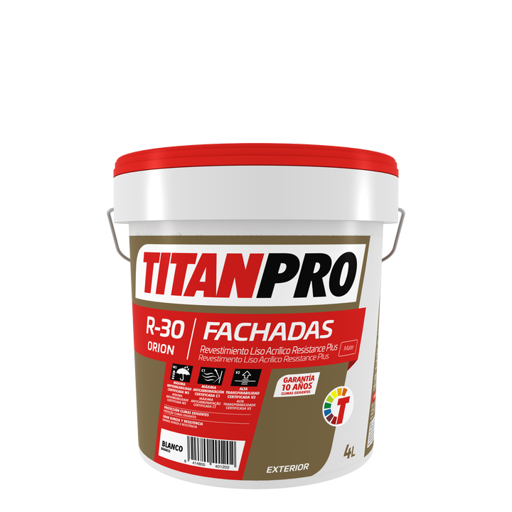 Revestimiento Liso Acrílico Titan Pro R30