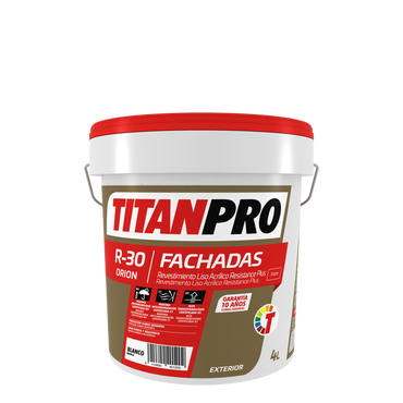 Revestimiento Liso Acrílico Titan Pro R30