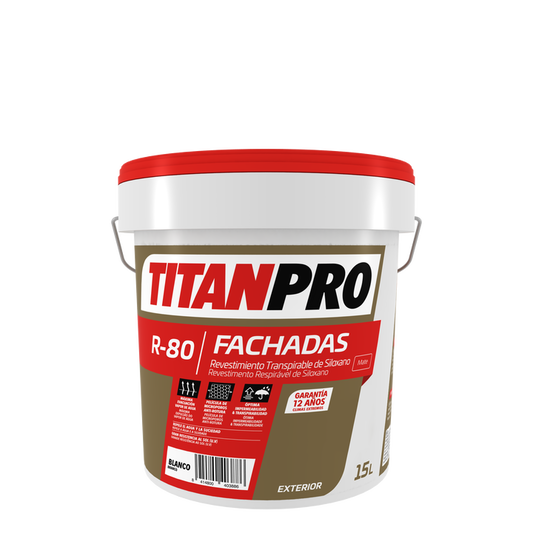 Revestimiento Silicato Titan Pro R80