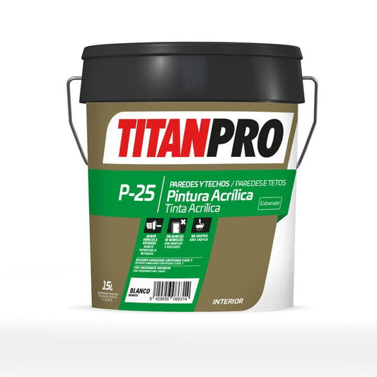 Pintura Acrílica Extra mate Interior P25