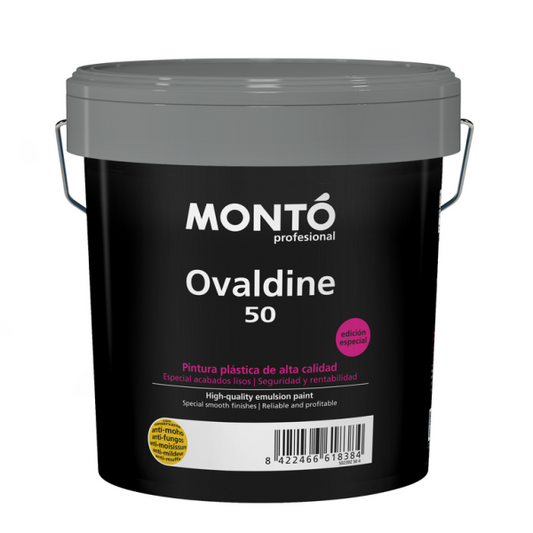 Pintura Plástica Ovaldine 50 Aniversario MONTO | para Paredes y Techos de Interior