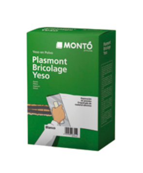 Masilla de Yeso Plasmont MONTO | para Reparar Grietas y Fisuras antes de Pintar