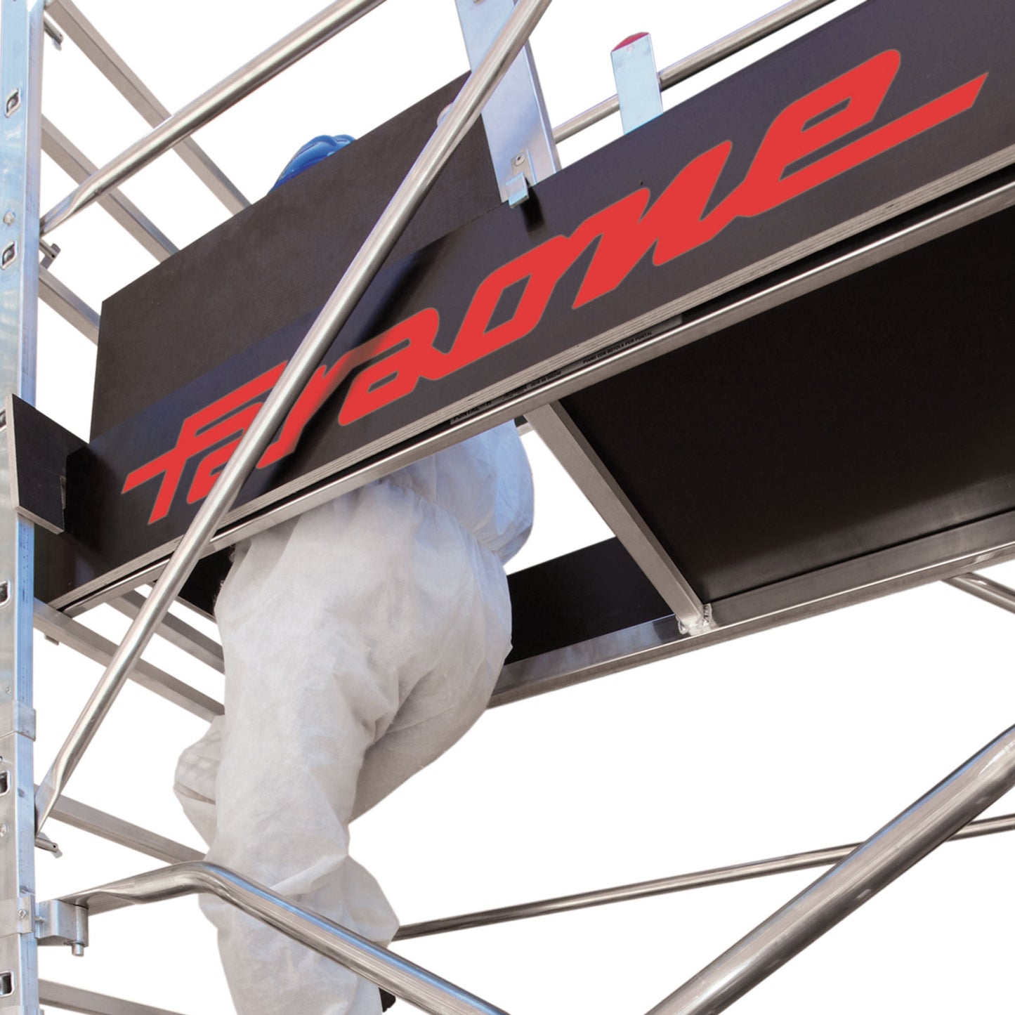 RAPIDO 140 | Andamio de aluminio con ruedas y plataforma de 140x60 cm.