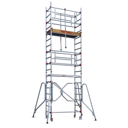 RAPIDO SUPER 160 | Andamio con ruedas y plataforma 160x75cm.