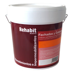 Revestimiento de Fachada Rehabit R25 Blanco MONTO | Resistente a la Intemperie, la Lluvia y los Rayos UV
