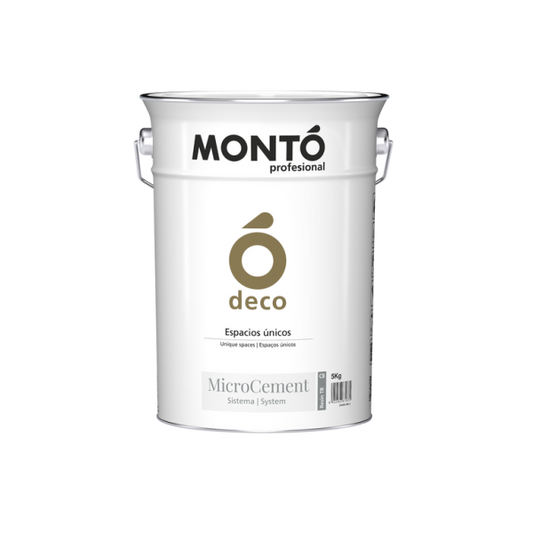 Resina para Microcemento Micro MONTO | Acabado Continuo sin Juntas para Interiorismo