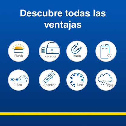 Éclairage de secours approuvé par Goodyear pour voiture 