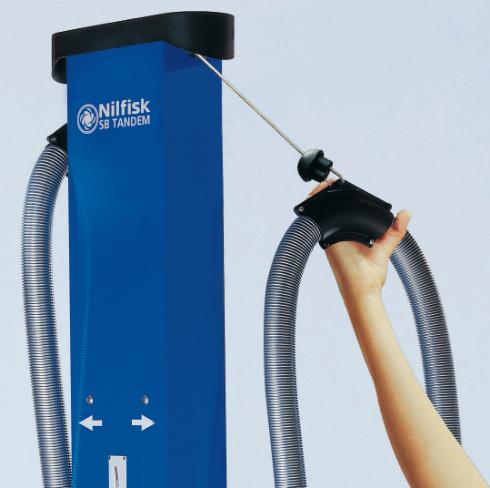 Aspirador de autoservicio Nilfisk SB TANDEM RED ELECTR. COIN 230/50 EU