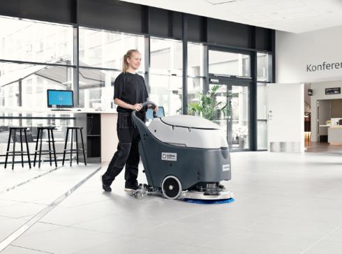 Fregadora de conductor a pie Nilfisk SCRUBBER SC450 53 E