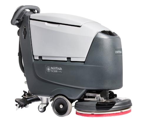 Fregadora de conductor a pie Nilfisk SC500 53 REV B