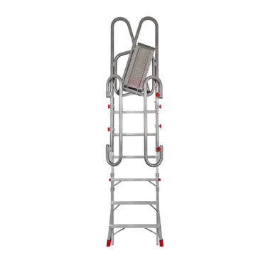 SCRT | Escalera plegable para camión con altura regulable.