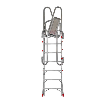 SCRT | Escalera plegable para camión con altura regulable.