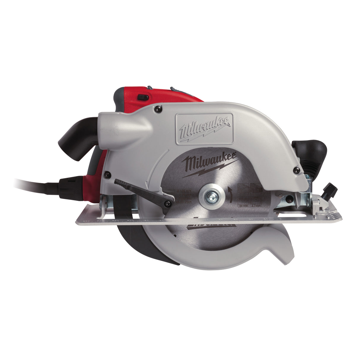 Milwaukee Sierra circular de 1900W, 5800rpm, diámetro del disco 190mm SCS65Q