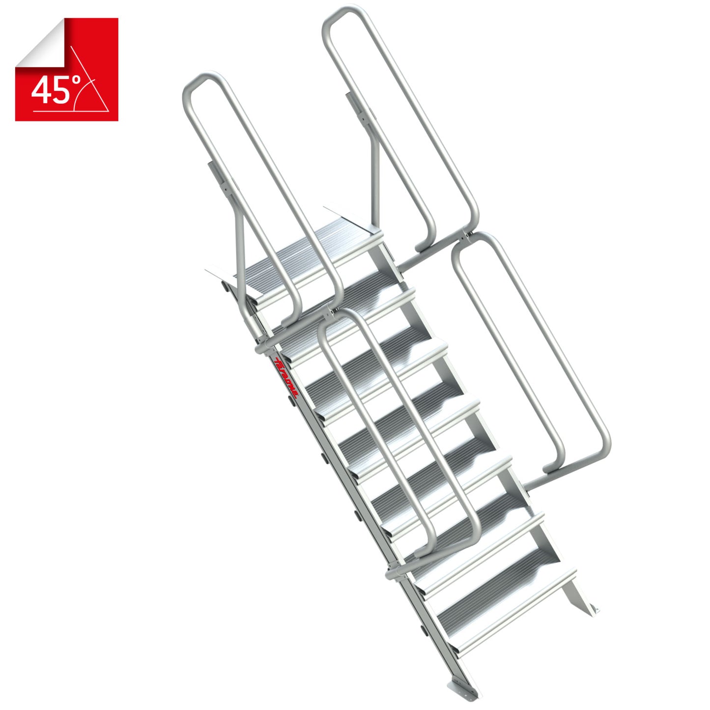 SG45 | Escalera para entreplantas y altillos| Inclinación 45º