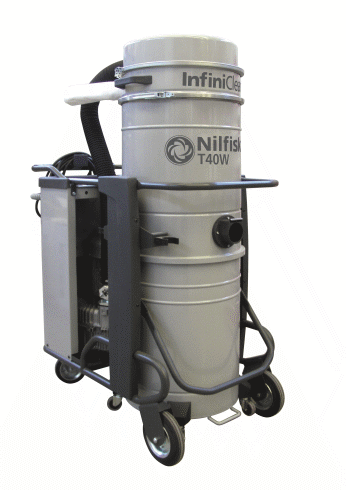 Aspirador industrial trifásico Nilfisk T40W L100 SC FM SE RS