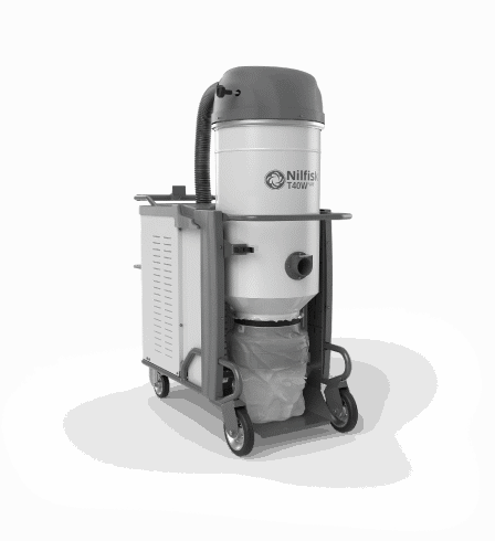 Aspirador industrial trifásico Nilfisk T40WPLUS L50 HC