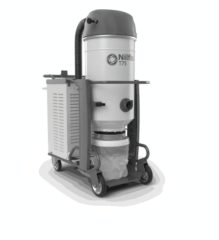 Aspirador industrial trifásico Nilfisk T75 LP FM