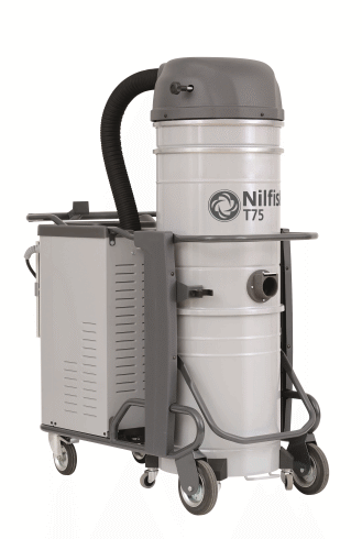 Aspirador industrial trifásico Nilfisk T75 L100 AU