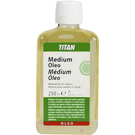 Medium Para Colores Al Óleo Titan Arts